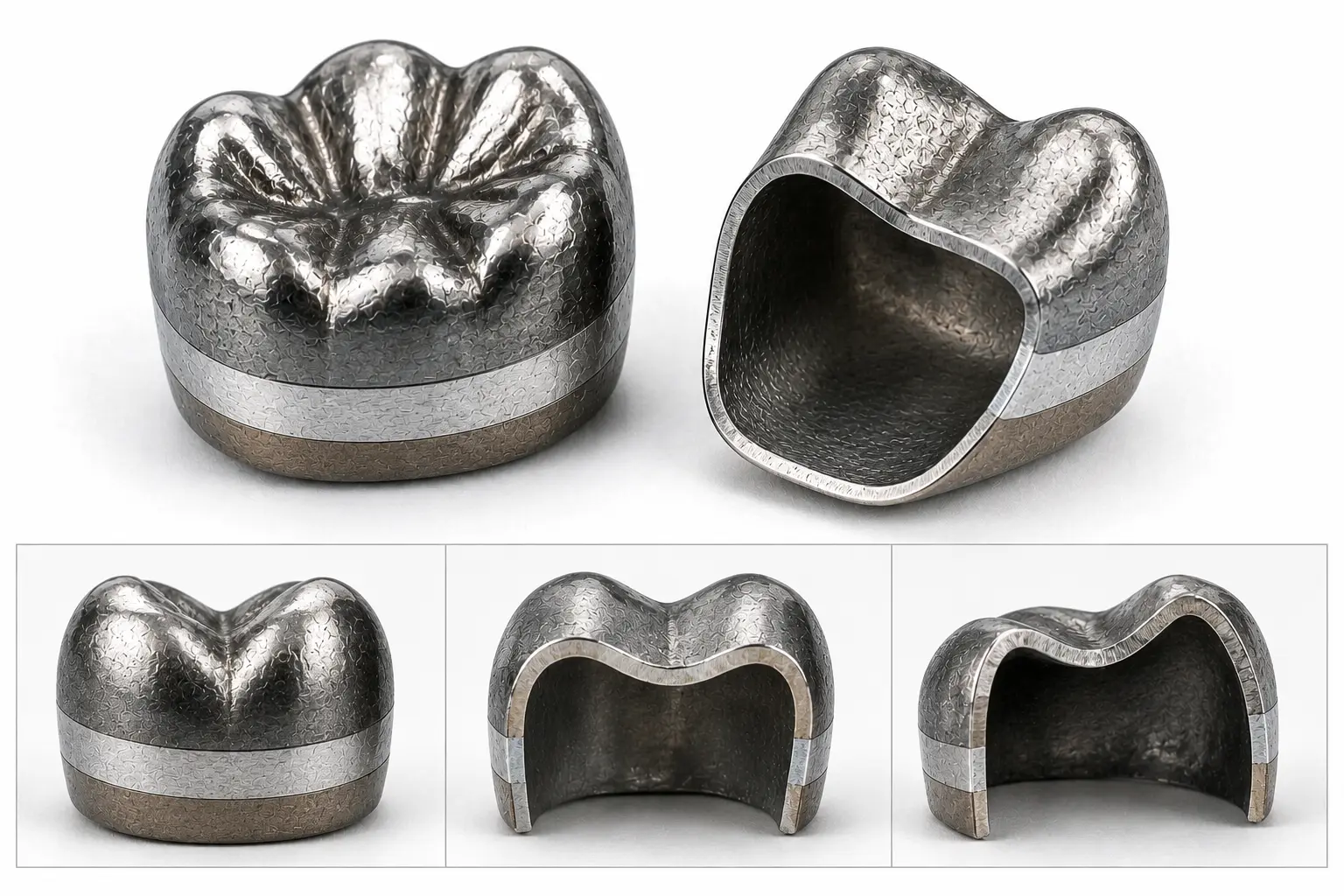 Multilayer Metal Crowns